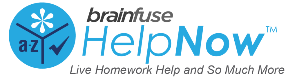 brainfuse HelpNow. Live homework help and so much more